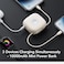 VEGER Mini Power Bank 10000mAh, Wireless iWatch Charger Portable Charger with Built-in Cable LED Display, 20W PD&amp;QC 3.0 Fast Charging Slim Battery Bank...
