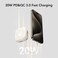 VEGER Mini Power Bank 10000mAh, Wireless iWatch Charger Portable Charger with Built-in Cable LED Display, 20W PD&amp;QC 3.0 Fast Charging Slim Battery Bank...
