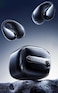 Linklike 2026 New Open Ear Earbuds Bluetooth 6.0, Hi-Res LDAC, Patented Z-Structure for 0-Pressure Comfort, AI Clear Calls, Ultralight 5g 40H+ Battery IPX5 Wireless Silicone Clip-on Headphones, Black