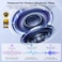 Linklike 2026 New Open Ear Earbuds Bluetooth 6.0, Hi-Res LDAC, Patented Z-Structure for 0-Pressure Comfort, AI Clear Calls, Ultralight 5g 40H+ Battery IPX5 Wireless Silicone Clip-on Headphones, White
