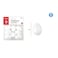 MOTARRO ME003-40 Polystyrene Paintable Egg Pack of 2, White
