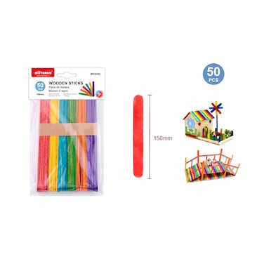 Motarro ME009C Wooden Sticks - Pack of 2