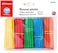 Motarro  Wooden Dowel Rod Sticks 100Pcs Set Multicolor(ME026C)