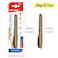 MOTARRO Metallic Gold Paint Marker MC003-2, 2.0mm Medium Tip Permanent Pen for Resin Molds, Metal, Wood &amp; Plastic, Waterproof Quick-Drying Odorless Gold Marker for DIY Art &amp; Craftwork