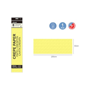 MOTARRO Crepe Paper 200cm x 50 cm (ME032-4) Pack of 2