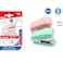 Motarro MI020-2 24/6 Gauge Mini Stapler (Pack of 2), Pink/Green