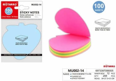Motarro Pack 2 Sticky Note (MU002-14)