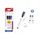 MOTARRO MC039-3 Whiteboard Marker with Eraser (pack of 2)