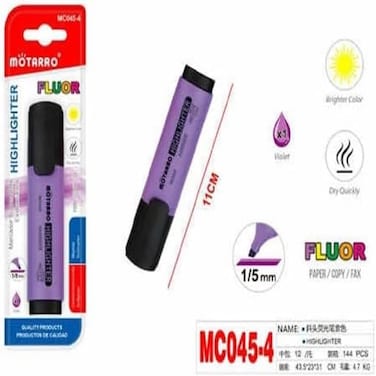 MOTARRO MC045-4 Highlighter (PACK OF 2)