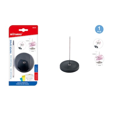 Motarro MI030 Paper Spike, Pack of 2, 13.5 cm Size