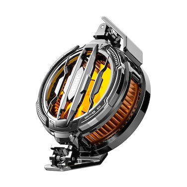 Memo Magnetic Cell Phone Cooler Fan CX07 for iOS/Android Semiconductor Heatsink Cooling for mobile Gaming Back-Clip Radiator&nbsp;with&nbsp;RGB&nbsp;Lights