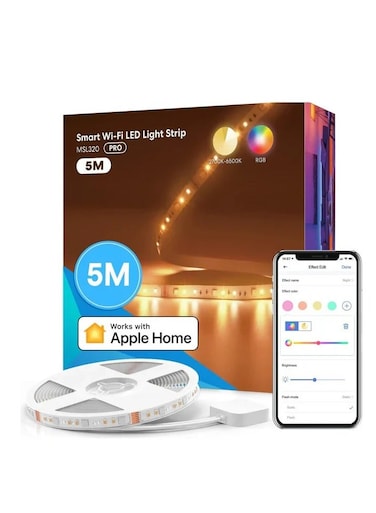Meross Smart Wi-Fi LED Light Strip (5m)-MSL320PHK