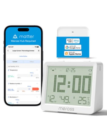 Meross Smart Temperature and Humidity Sensor - MS130