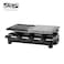 DSP KB1084U Raclette Grill &ndash; Double-Sided Aluminum &amp; Marble Plate