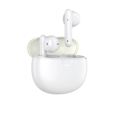 Calk A17 True Wireless Earbuds Bluetooth 5.2 with 4-Mic ENC, Metal Drivers &amp; 25H Playtime- White