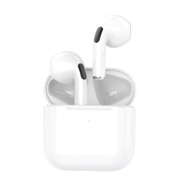 Calk A24 True Wireless Earbuds Bluetooth 5.3 with Touch Control &amp; 13mm HD Drivers- White