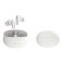 Aoskey A20 Wireless Earphones White - Bluetooth Earbuds, High-Quality Sound &amp; Charging Case