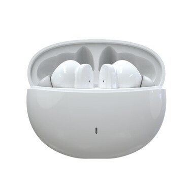 Aoskey A20 Wireless Earphones White - Bluetooth Earbuds, High-Quality Sound &amp; Charging Case