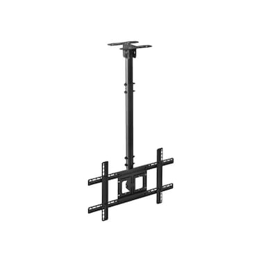 BEETEC Full-Motion TV Ceiling Mount for 32"- 80" TVs up to 68 kg, VESA 600x400, Adjustable Height, Cable Management, Tilting Ceiling Plate   TF-CM150