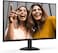 AOC 27B30H Monitor, 27" FHD IPS Display, 100Hz Refresh Rate, 1ms (MPRT) Response Time, AdaptiveSync &amp; Flicker-Free Technology, 16.7 Million Color Display, Black   27B30H