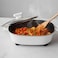 Tradeo 6L Multifunctional Electric Pot 1600W Non-Stick Cooker with Thermostat Control