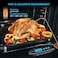 Inkbird Bluetooth Digital Meat Thermometer IHT-2PB With External Probes Backlight Display 2 Sec Instant Readout Temperature Alarms And Timers Rechargeable Food Thermometer For Grilling BBQ Cooking
