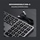 Satechi SM3 Mechanical Keyboard,108 Keys Full Size Keyboard with White LED Backlit, Wired and Bluetooth Keyboard for Mac and Windows - Dark Gray/Gray
