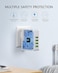LENCENT USB Charger Plug, 4-Port USB Universal Travel Adaptor, 22W/5V 4.4A Wall Charger with UK/USA/EU/AUS Worldwide Travel Charger Adapter for iPhone, iPad, Android Phones, Tablets, and More
