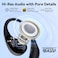 EarFun OpenJump Open Ear Headphones, Wireless Earbuds with Ergonomic Earhook, Hi-Res Sound, LDAC, 4 Mics ENC Call, 42H Playtime, Multipoint Connection, IPX7 Waterproof, Snug Fit for Workout, Running