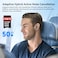 Air Pro 4 Adaptive Hybrid Noise Canceling Wireless Earbuds, Qualcomm Snapdragon Sound, aptX&trade; Lossless, 6 Mics AI CVC 8.0 Call, LDAC Hi-Res Audio, 52H Playtime, Bluetooth 5.4, in-Ear Detection