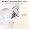 EarFun Clip Open Ear Headphones, Clip on Earphones Wireless Bluetooth 6.0 Headphones, Adaptive Comfort with Secure Fit, LDAC, 2 Mics AI ENC Call, Hi-Res Audio, 40H Playtime, IP55