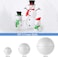 CRAFT MAGIC 3pcs 3 Sizes White Foam Balls, Styrofoam Polystyrene Craft Balls, Art Decoration Foam Balls for Arts, Crafts and School Projects.