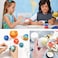 CRAFT MAGIC 3pcs 3 Sizes White Foam Balls, Styrofoam Polystyrene Craft Balls, Art Decoration Foam Balls for Arts, Crafts and School Projects.