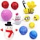 CRAFT MAGIC 3pcs 3 Sizes White Foam Balls, Styrofoam Polystyrene Craft Balls, Art Decoration Foam Balls for Arts, Crafts and School Projects.