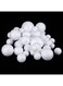 48 Pieces random Sizes White Styrofoam Balls, Polystyrene Craft Foam Balls for Art, Craft, Household, School Projects, Party Decoration