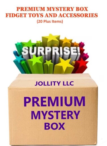 Premium Mystery Box For Fidget Toys and Accessories 20 plus items