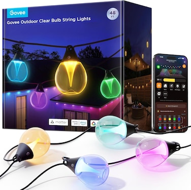 Govee Outdoor Clear Bulb String Lights-H7025