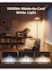 Govee Uplighter Floor Lamps Tri-Zone Independent, RGBIC Warm&amp;Cold White Ripple Lighting Lamp Works with Matter and Alexa, 80+Scene Modes - H60B0B11