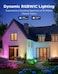 Govee RGBICWW Outdoor Spotlights (Pack of 2) - H7093