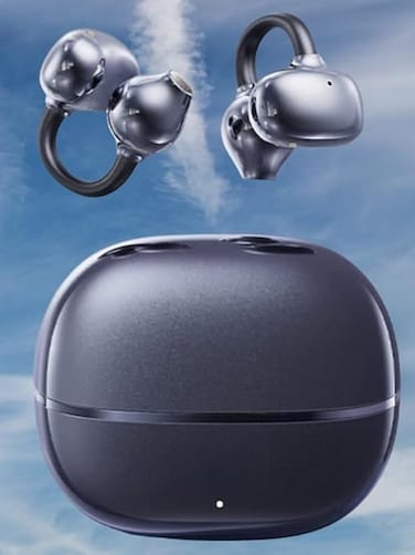 Charome A41 FreeClip Wireless Earphone Bluetooth 5.4 AB5656C Chip 200mAh Charging Case 28mAh Earphones 4-5 Hours Talk/Music Time 30 Hours Total Playtime Black