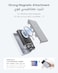 CUKTECH Magnetic Power Bank, 10000mAh 20W Max Magsafe Wireless Portable Charger with Charging Stand, Travel &amp; Home Battery Pack with Built-in USB-C Cable for iPhone, Samsung, AirPods