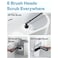 HOTO Electric Spin Scrubber wiyh 7 Brush Heads