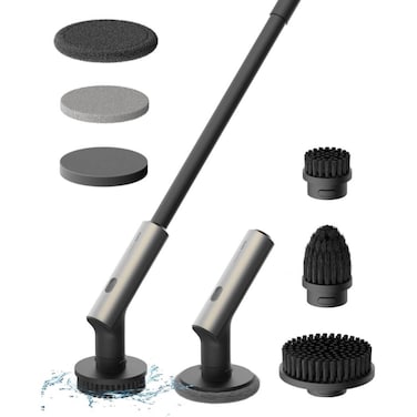 HOTO Electric Spin Scrubber wiyh 7 Brush Heads