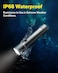 High Brightness Flashlight 2300 Lumens – Ultra-Powerful Beam, IP68 Waterproof, Dual Power Options, Emergency & Outdoor Use – QWSDT005