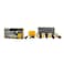 STARGOLD Solar Lighting System 8W/ 6V Solar Panel 4LED Bulbs With 10 In 1 USB Cable Control Box With Built In Battery
