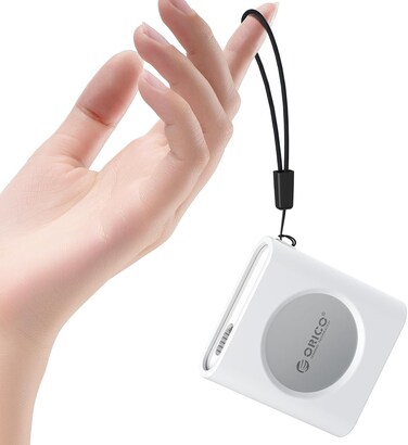 ORICO Aluminium M.2 NVMe 2230 SSD Enclosure with Silicone Protective Case, 10Gbps USB 3.2 Gen2 Type-C to NVMe PCIe Adapter, Compatible with iPhone 15 Pro/Pro Max 4K ProRes Recording -IP30
