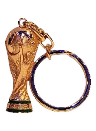 سلسلة مفاتيح على شكل كأس العالم لكرة القدم 45 مم