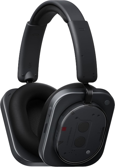Nothing Headphone (1) Wireless Over Ear Headphones With Active Noise Cancelling, Upto 80 Hours Of Battery Life, Hi-Res, Spatial Audio, Water Resistance - Black