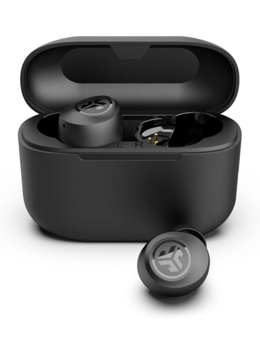 Jlab
Go Pop+ True Wireless Earbuds, In Ear Headphones, Bluetooth Earphones, 35H Playtime Ear Buds, Bluetooth Earbuds with Microphone, USB-C Charging Case, Dual Connect, EQ3 Sound black
