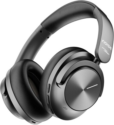 SoundByBose Noise Master Buds Max Wireless Over-Ear NoiseCancelling Headphones with Segment Leading Adaptive ANC, Dynamic EQ, LHDC 5.0, Immersive Spatial Audio,Upto 60H Playtime, App Support (Black)